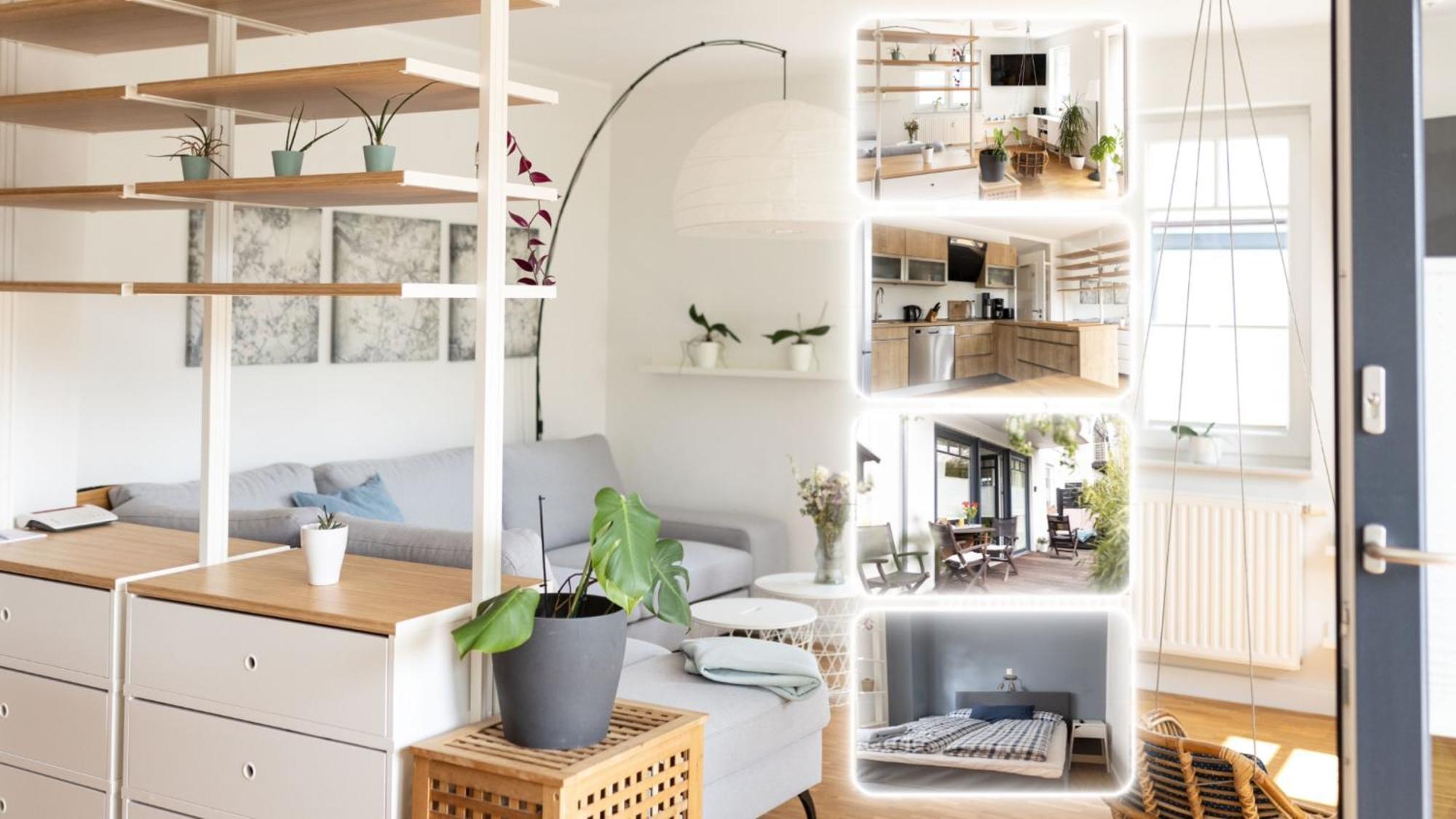 Smartfewo - Home - Zentral - Terrasse - Parkplatz Oldenburg Luaran gambar